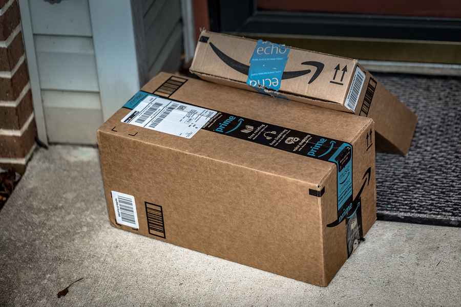 package on porch